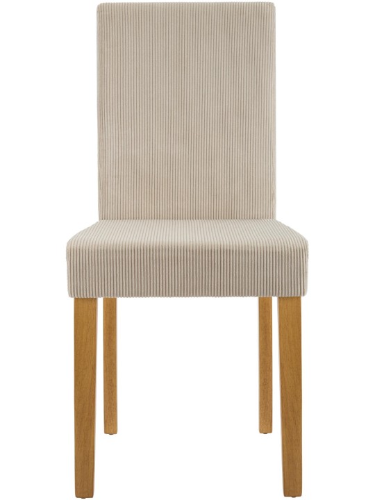 2 db étkezőszékből álló Ina Cord antik lámpakészlet, világosbarna