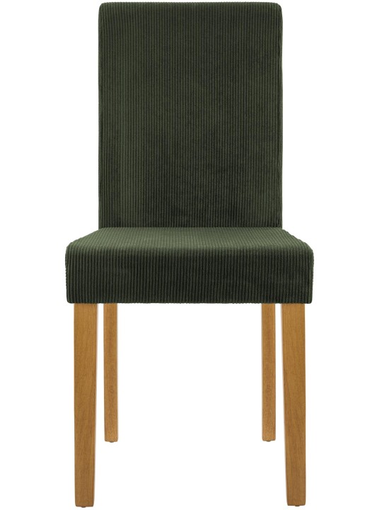 2 db étkezőszékből álló Ina Cord antik lámpakészlet, zöld