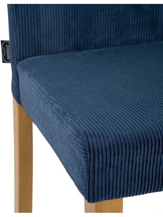 2 db étkezőszékből álló Ina Cord antik lámpakészlet, kék