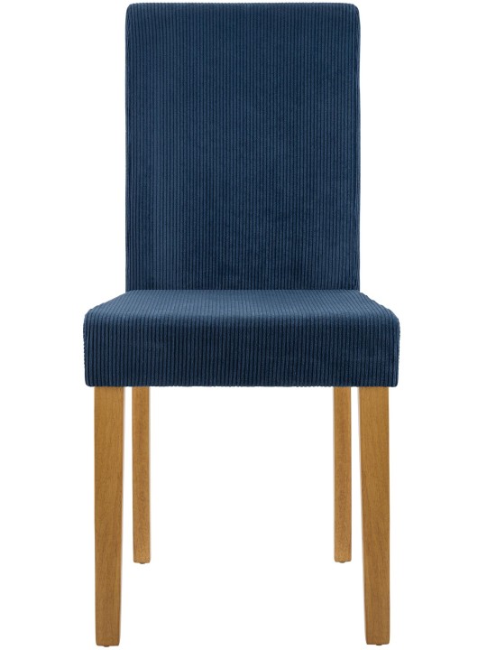 2 db étkezőszékből álló Ina Cord antik lámpakészlet, kék