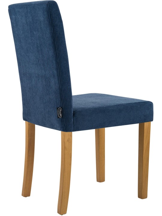 2 db étkezőszékből álló Ina Cord antik lámpakészlet, kék