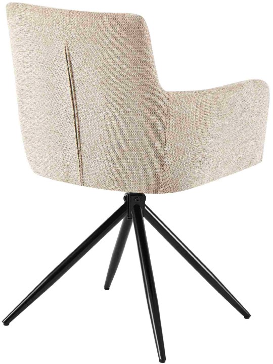 2 db Jonah szövet étkezőszékből álló készlet, világosbarna