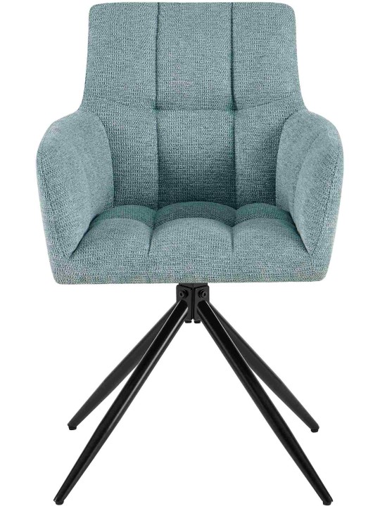 2 db Jonah szövet étkezőszékből álló készlet, türkiz