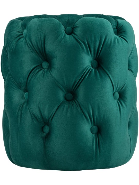 Zsámoly Drancy Velvet M, sötétzöld