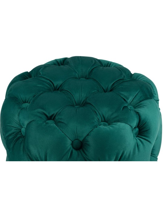 Zsámoly Drancy Velvet M, sötétzöld
