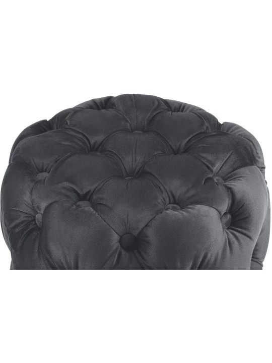 Zsámoly Drancy Velvet M, sötétszürke