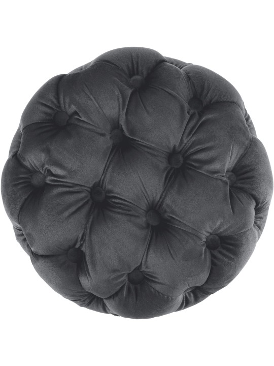 Zsámoly Drancy Velvet M, sötétszürke