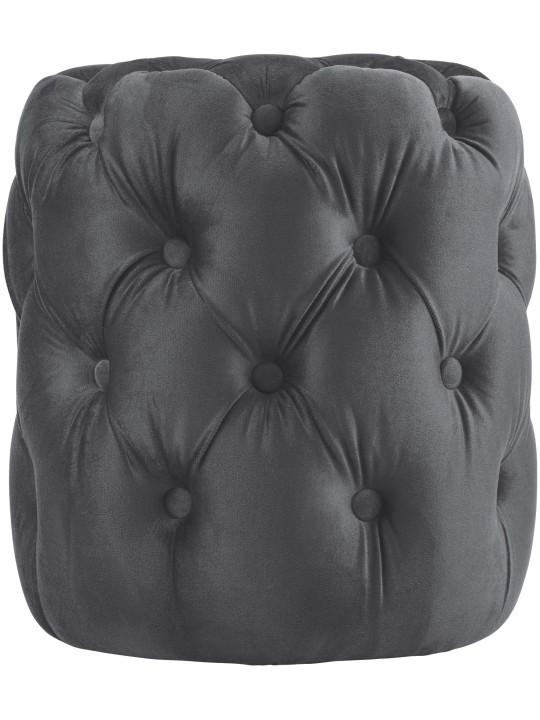 Zsámoly Drancy Velvet M, sötétszürke