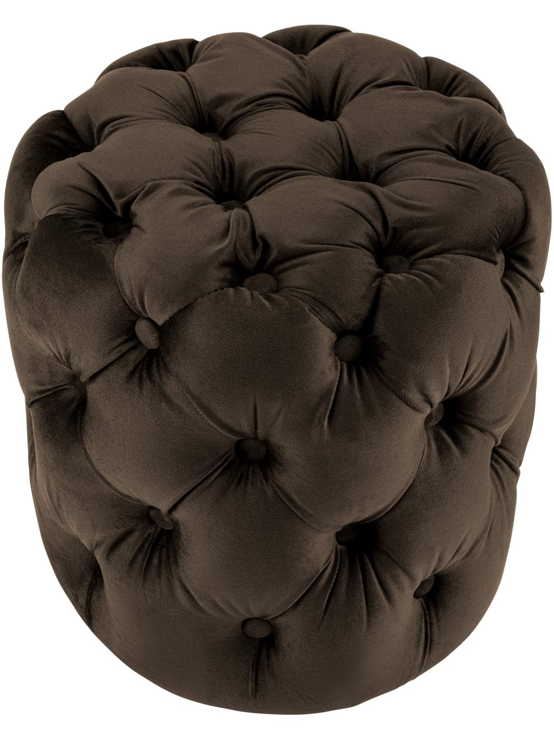 Zsámoly Drancy Velvet M, sötétbarna