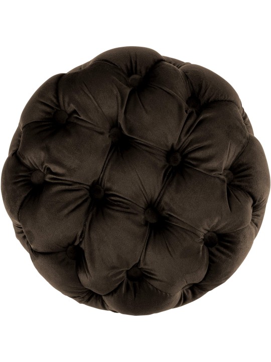 Zsámoly Drancy Velvet M, sötétbarna