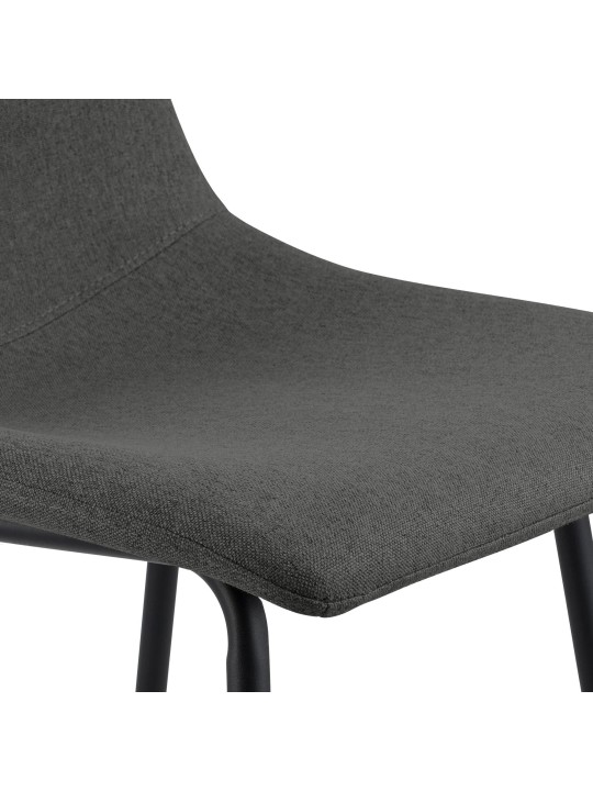 Altona szövet bárszék, sötétszürke
