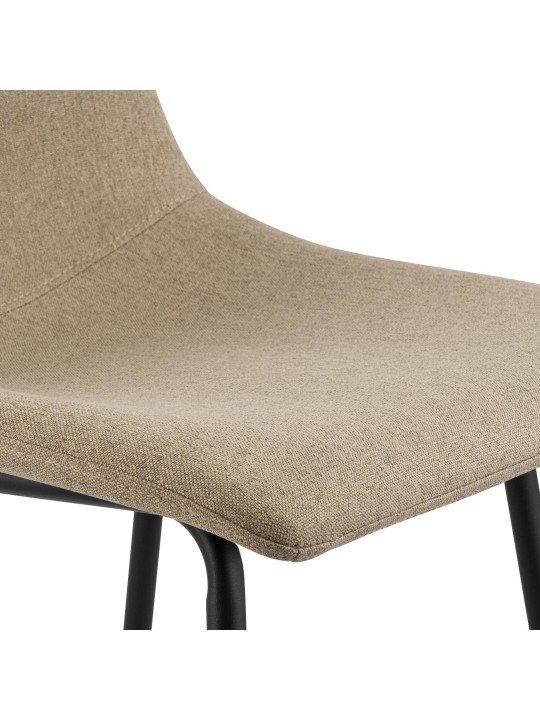 Altona szövet bárszék, taupe