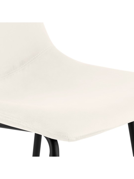 Bárszék Altona bársony, krém