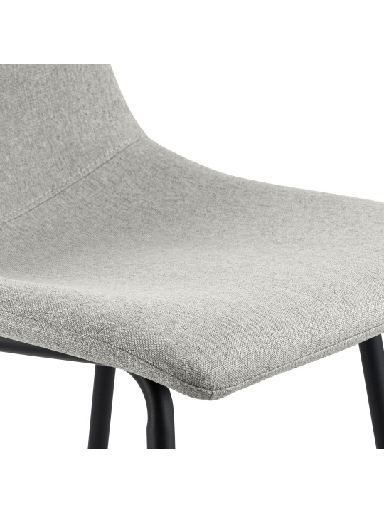 Altona szövet bárszék, szürke