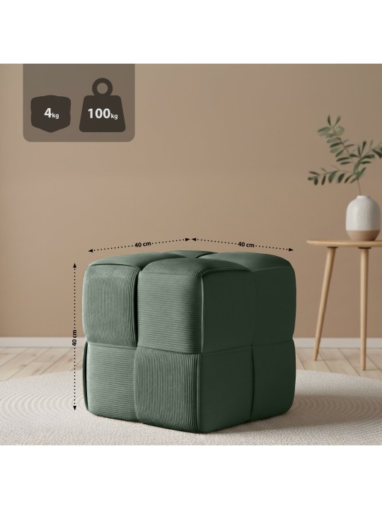 Zsámoly Forinta Cord, sötétzöld