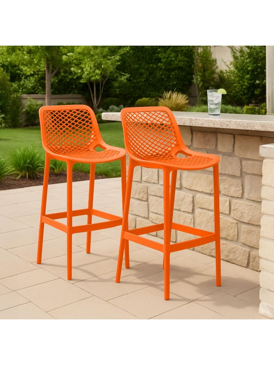 2 db Air bárszék készlet, narancs 2 db Air bárszék készlet, narancs