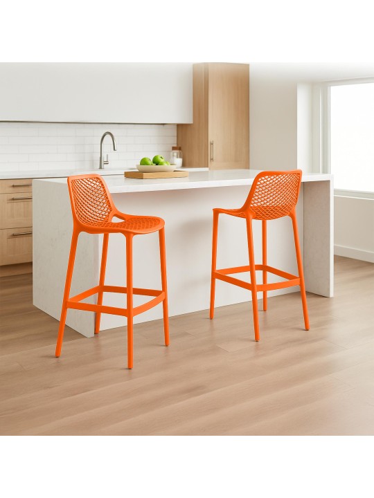 2 db Air bárszék készlet, narancs 2 db Air bárszék készlet, narancs