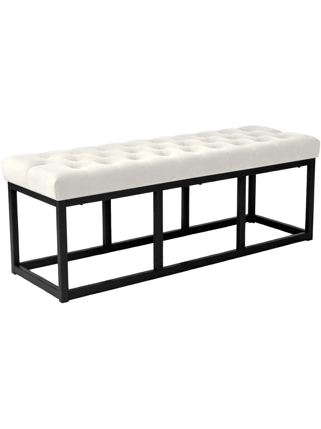 Polson bársony pad 120 cm, krém