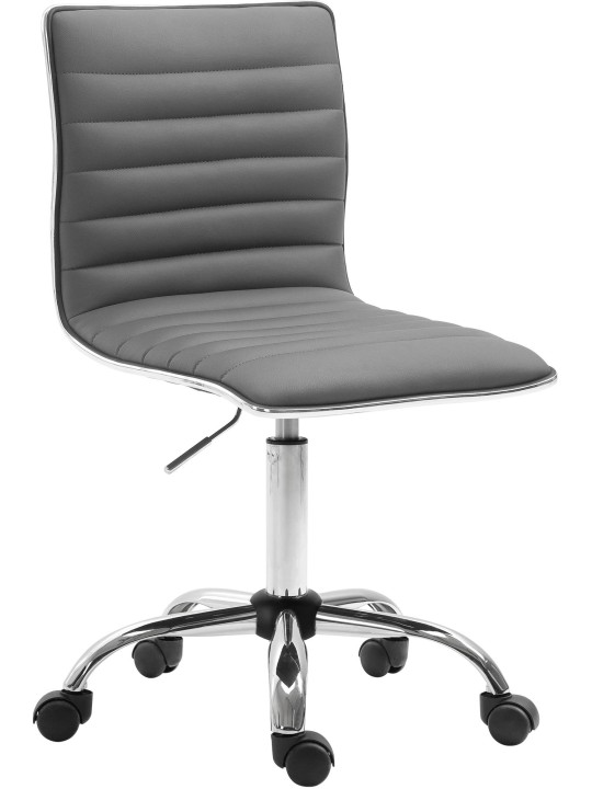 Munkaszék Alamosa műbőr, szürke