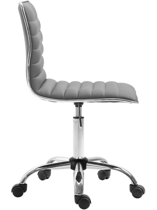 Munkaszék Alamosa műbőr, szürke