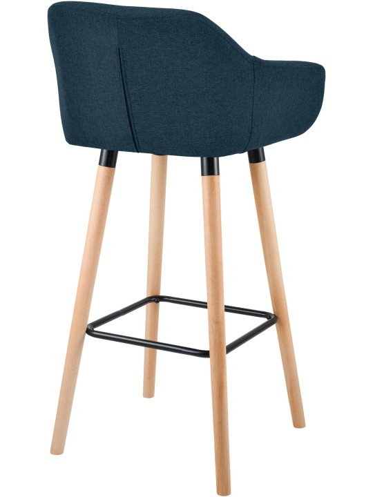 Bárszék Grant szövet, kék