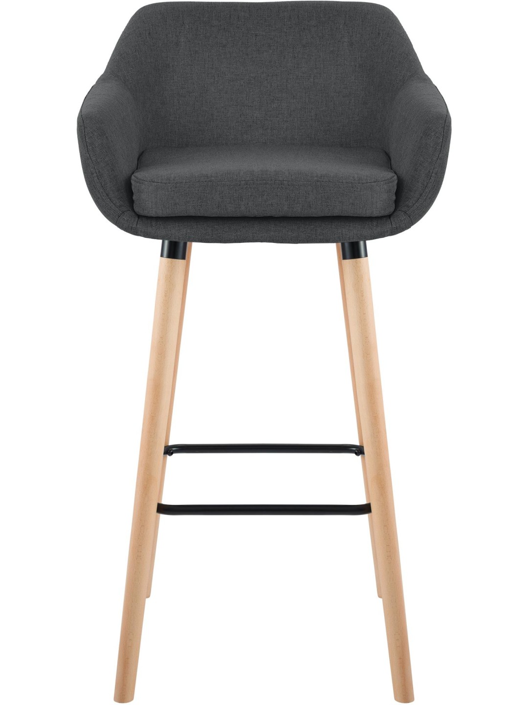 Bárszék Grant szövet, sötétszürke