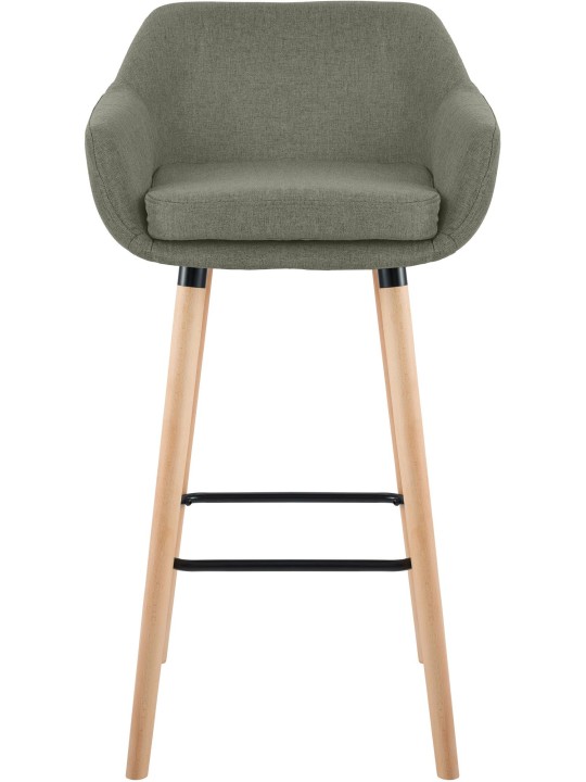 Bárszék Grant szövet, világosszürke