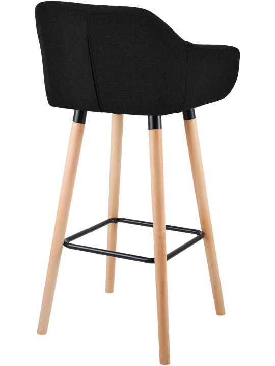 Bárszék Grant szövet, fekete