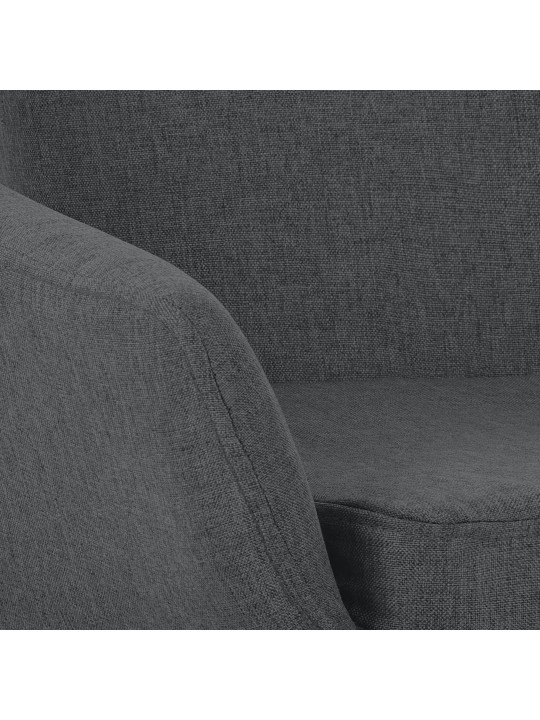 2 db bárszék készlet Grant textil, sötétszürke 2 db bárszék készlet Grant textil, sötétszürke