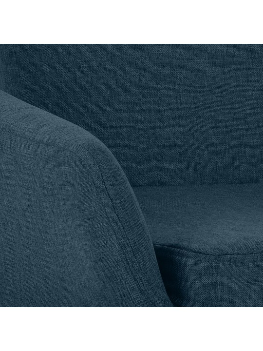 2 db bárszék készlet Grant textil, kék 2 db bárszék készlet Grant textil, kék