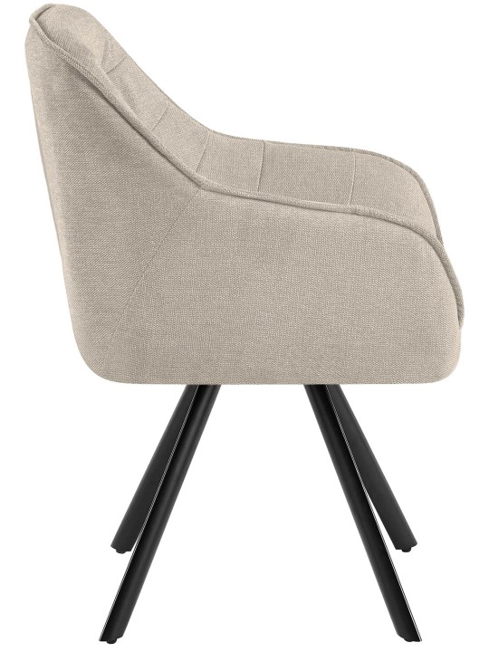 Szék Pettuli szövet, krém Szék Pettuli szövet, krém