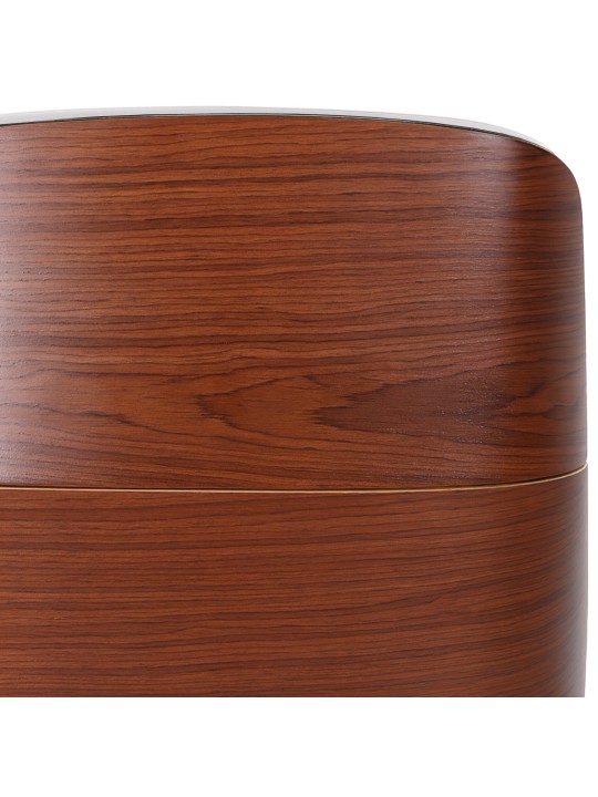 Irodai szék Varel műbőr, dió/fehér