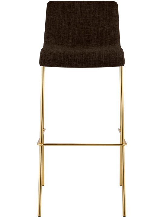 Bárszék Hoover szövet 4 láb arany, barna