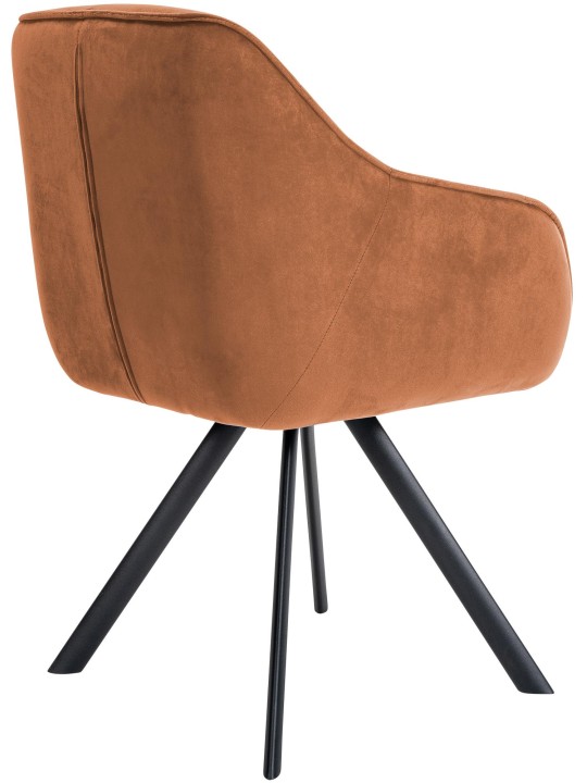 Russel bársony szék, kávé Russel bársony szék, kávé