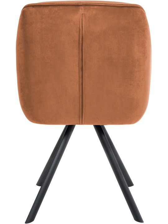 Russel bársony szék, kávé Russel bársony szék, kávé