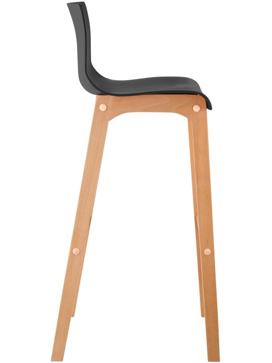 2 db Hoover Natura bárszék készlet, fekete