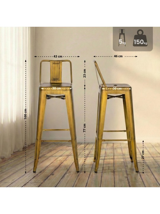 Bárszék Mason, arany