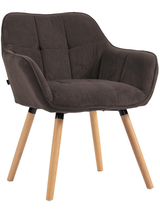 Étkezőszék Vienna Cord natúr, barna