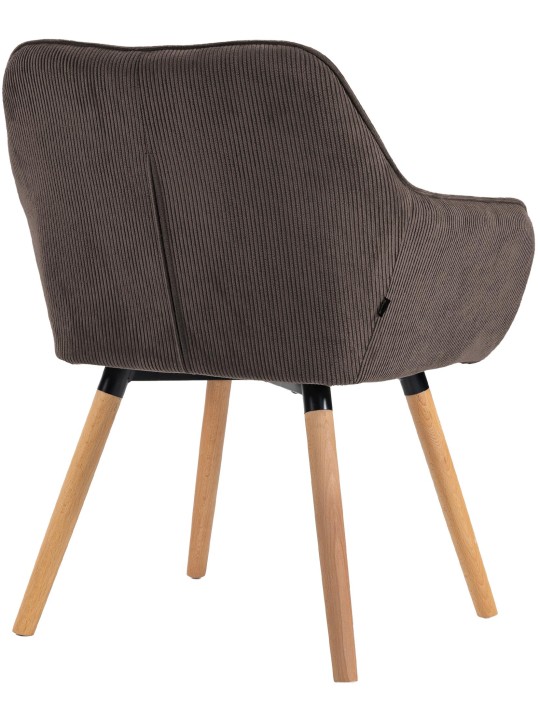 Étkezőszék Vienna Cord natúr, barna