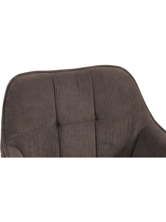 Étkezőszék Vienna Cord natúr, barna