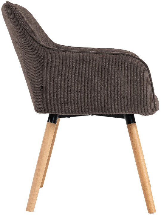 Étkezőszék Vienna Cord natúr, barna
