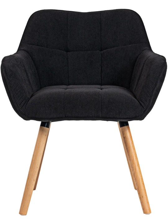 Étkezőszék Vienna Cord natúr, fekete