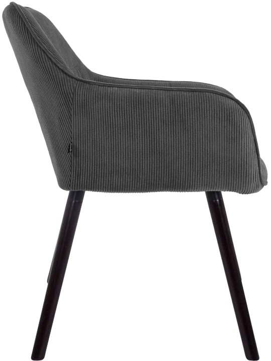 Vienna Cord étkezőszék, sötétszürke Vienna Cord étkezőszék, sötétszürke