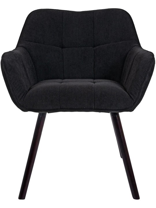 Vienna Cord étkezőszék, fekete