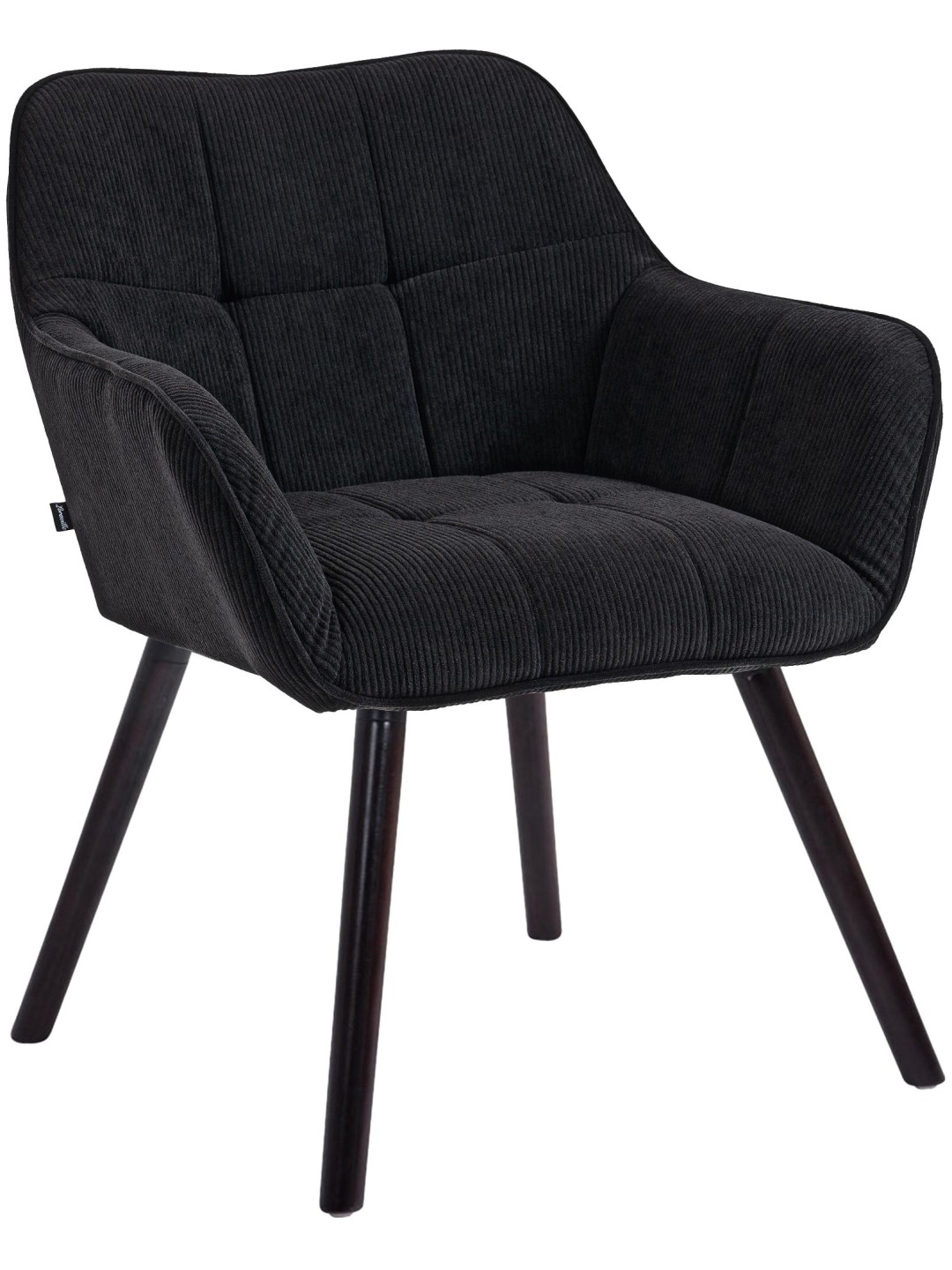 Vienna Cord étkezőszék, fekete