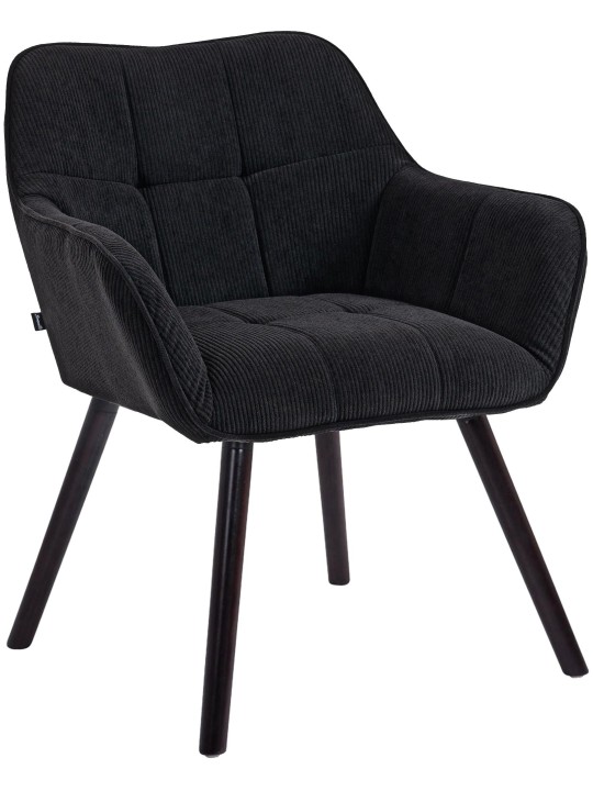 Vienna Cord étkezőszék, fekete