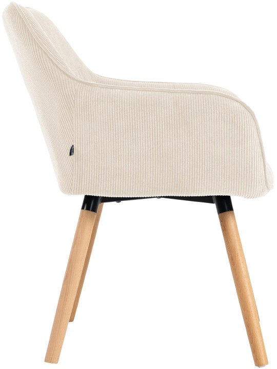 Étkezőszék Vienna Cord natúr, krém